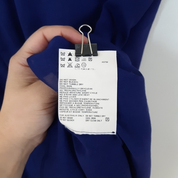 Jil Sander | Pleated Bow Dress in Deep Violet - Picture 9 of 10